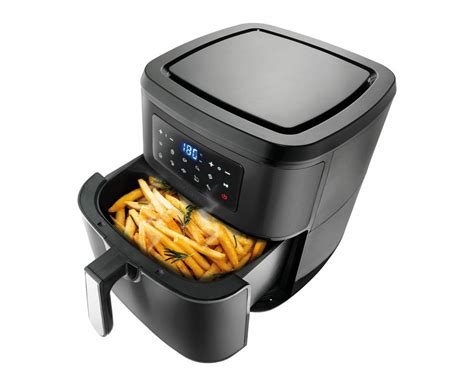Baccarat The Healthy Fry 9L Air Fryer 32.7X38.3X35.2cm Black.
